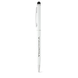 ZOE BK. Stylo à bille en aluminium avec pointe tactile