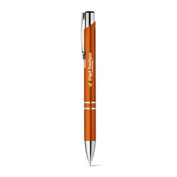 BETA PLASTIC. Stylo à bille en ABS avec clip en métal