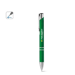 BETA PLASTIC. Stylo à bille en ABS avec clip en métal