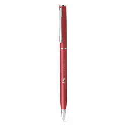 LESLEY METALLIC. Stylo à bille en aluminium avec clip et mécanisme twist