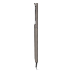 LESLEY METALLIC. Stylo à bille en aluminium avec clip et mécanisme twist