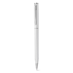 LESLEY METALLIC. Stylo à bille en aluminium avec clip et mécanisme twist
