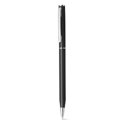 LESLEY METALLIC. Stylo à bille en aluminium avec clip et mécanisme twist