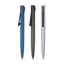 CONVEX. Stylo en aluminium recyclé (100% rAL) et ABS recyclé (100% rABS) avec clip