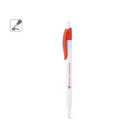 MARS. Stylo à bille en ABS avec clip coloré