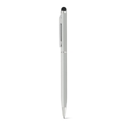 ZOE. Stylo en aluminium avec mécanisme twist et embout tactile
