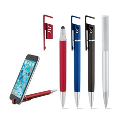 TECNA. Stylo à bille en ABS à finition métalliqu
