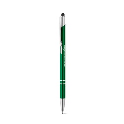 GALBA. Stylo en aluminium avec pointe tactile et clip