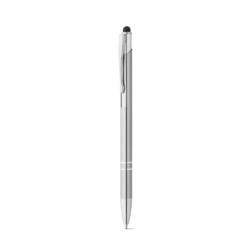 GALBA. Stylo en aluminium avec pointe tactile et clip