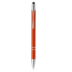 GALBA. Stylo en aluminium avec pointe tactile et clip