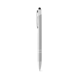 GALBA. Stylo en aluminium avec pointe tactile et clip