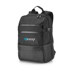 ZIPPERS BPACK. Sac à dos pour ordinateur portable 15.6'' en polyester 300D et jacquard 840D