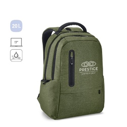 BOSTON. Sac à dos pour ordinateur portable 17'' en Nylon 2Tone imperméable