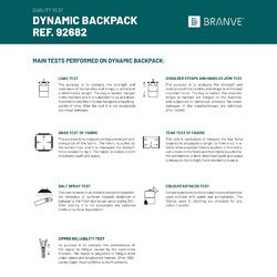 DYNAMIC BACKPACK I. Sac à dos 2 en 1 pour ordinateur portable 15.6'' en polyester 1680D et nylon