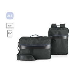 DYNAMIC BACKPACK I. Sac à dos 2 en 1 pour ordinateur portable 15.6'' en polyester 1680D et nylon