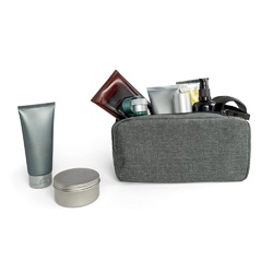 WAYNE. Trousse de toilette en 600D haute densité avec poignée