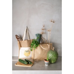 SHANTI. Sac en toile de jute (360 g/m²)