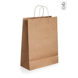 PACK PROMO SAC KRAFT NATUREL M►FAB EUROPE  ►100EX