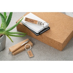 CORKS. Porte-clés en liège et métal