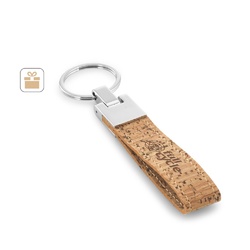 CORKS. Porte-clés en liège et métal
