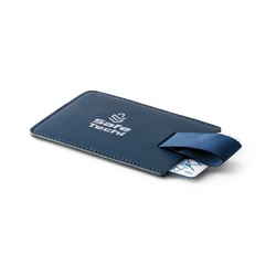 POPPY. Porte-cartes en PU avec blocage RFID