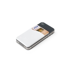SHELLEY. Porte-cartes en silicone pour smartphone