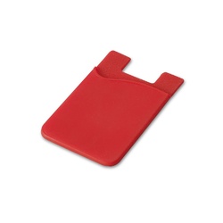 SHELLEY. Porte-cartes en silicone pour smartphone