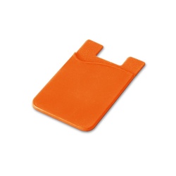 SHELLEY. Porte-cartes en silicone pour smartphone