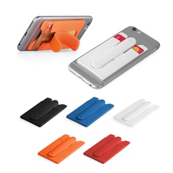 CARVER. Porte-cartes et porte-smartphone en silicone