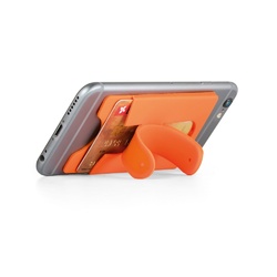 CARVER. Porte-cartes et porte-smartphone en silicone
