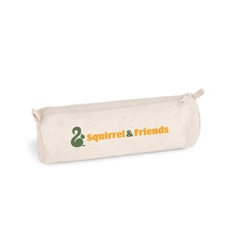 SCHOOLI. Trousse à crayons en 100% cotton canevas (290 g/m²), au design cylindrique