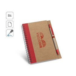 ASIMOV. Bloc-notes B6 avec pages non lignées