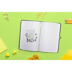 CORBIN. Bloc notes A5 en PU avec pages lignées