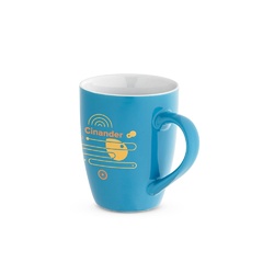CINANDER. Tasse en céramique avec finition brillante, 370 ml