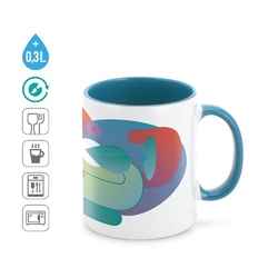 MOCHA. Tasse en céramique idéale pour la sublimation