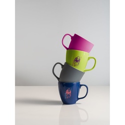 PANTHONY MAT. Tasse en porcelaine avec hydroglaçage 450 mL