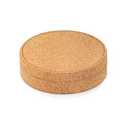 MORETO. Set à vin avec 4 pièces en bois et métal