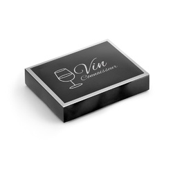 BARREL. Set à vin en zinc et acier inoxydable