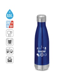 SHOW. Bouteille en acier inoxydable 510 mL