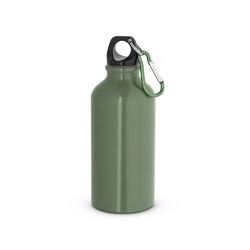LANDSCAPE S. Bouteille de sport 400mL en aluminium avec mousqueton