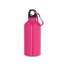 LANDSCAPE S. Bouteille de sport 400mL en aluminium avec mousqueton
