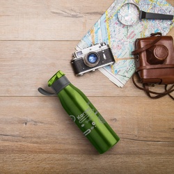 KORVER. Bouteille de sport en aluminium 650 mL