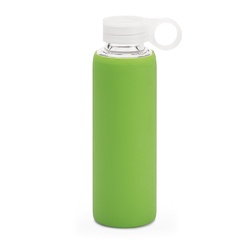 DHABI. Bouteille de sport en verre borosilicate 380 ml