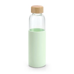DAKAR. Bouteille 600mL en bambou et verre borosilicate