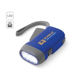 EDDIE. Lampe de poche dynamo avec 3 LEDs