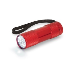 FLASHY. Lampe de poche en aluminium avec 9 LED