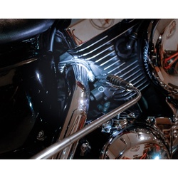 NOBEND. Lanterne LED métallique extensible