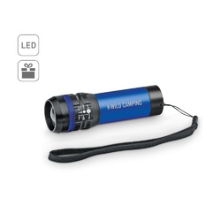 ZOOMIN. Lampe de poche en aluminium avec fonction zoom avec 3 modes d'éclairage