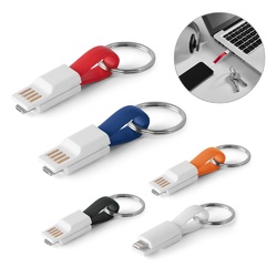 RIEMANN. Cable USB avec connecteur 2 en 1en ABS et PVC