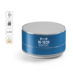 FLOREY. Enceinte portable 3W avec 4h d'autonomie en aluminium recyclé (100 % rAL) et d'ABS (100 % rABS)